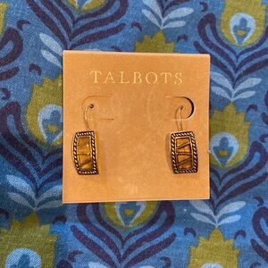 Talbots earrings gold/bronze
